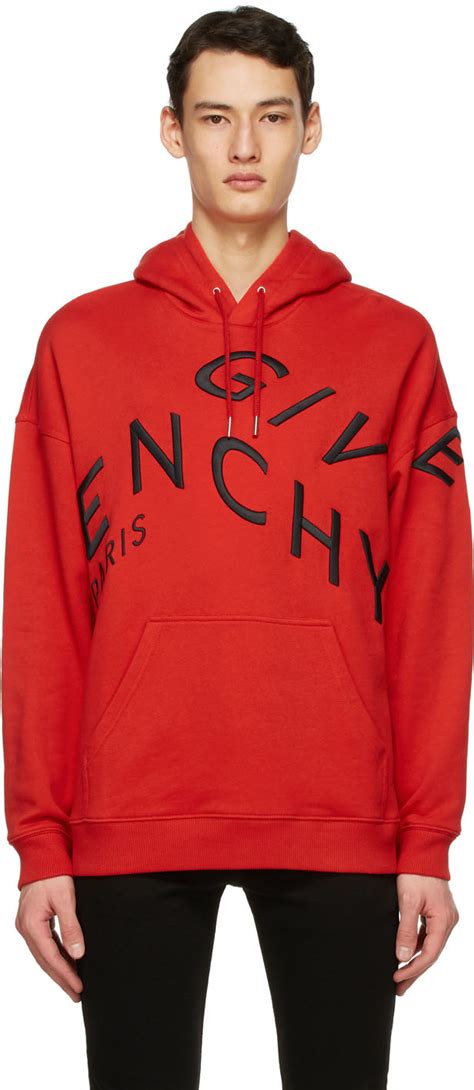 red givenchy hoodie